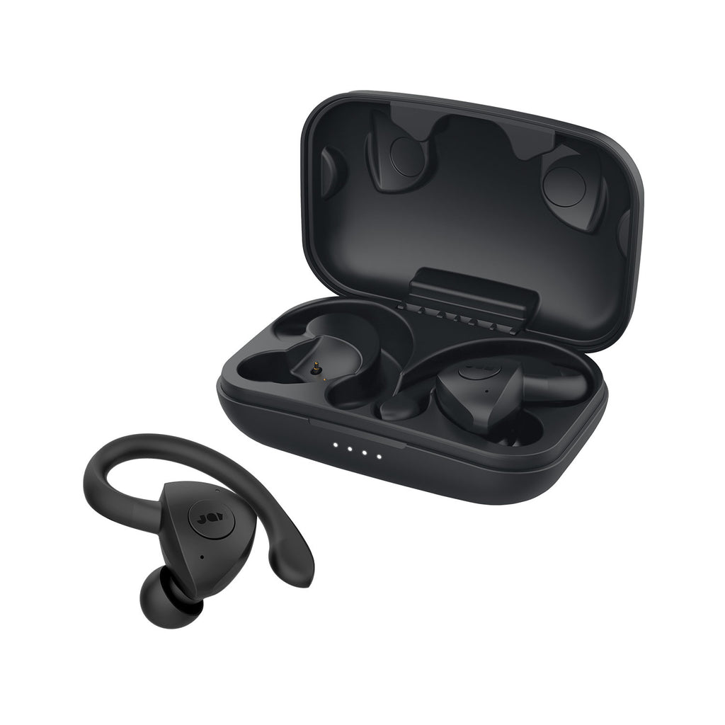 Jam Audio TWS Sport Truly Wireless Earbuds Black with case