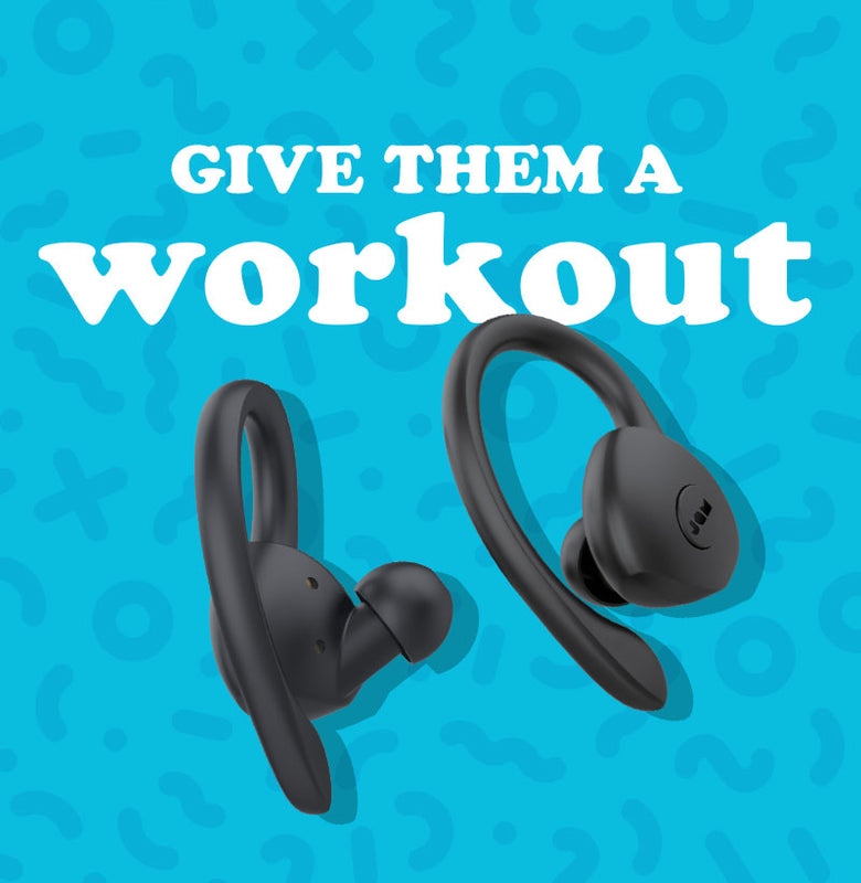 TWS Sport Earbuds Black jamaudioaustralia