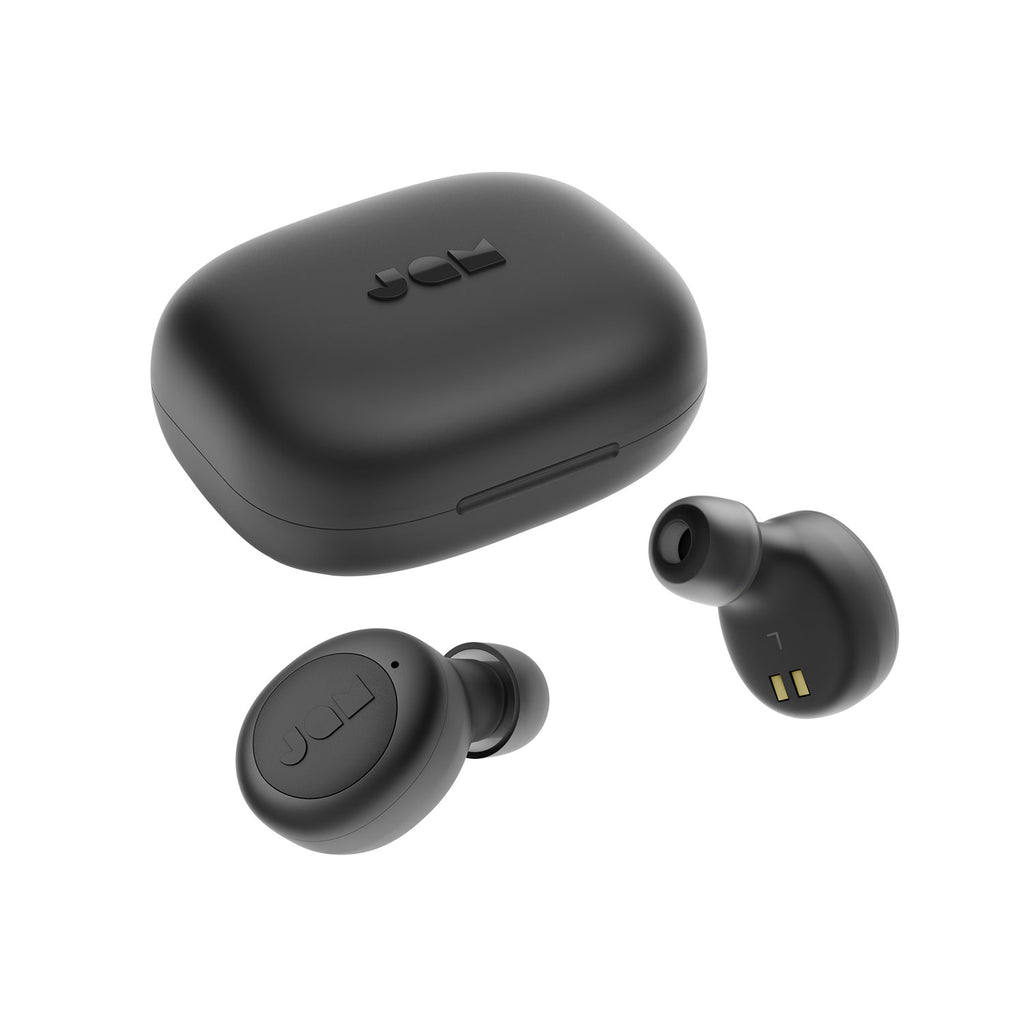 Jam Audio Live Loud True Wireless Earphones Black with case