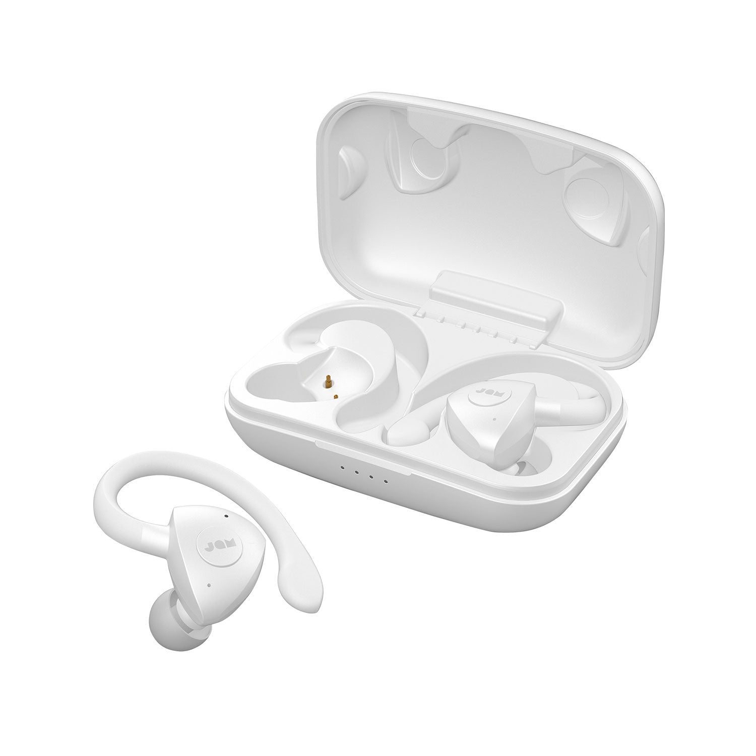 TWS Sport Earbuds White jamaudioaustralia